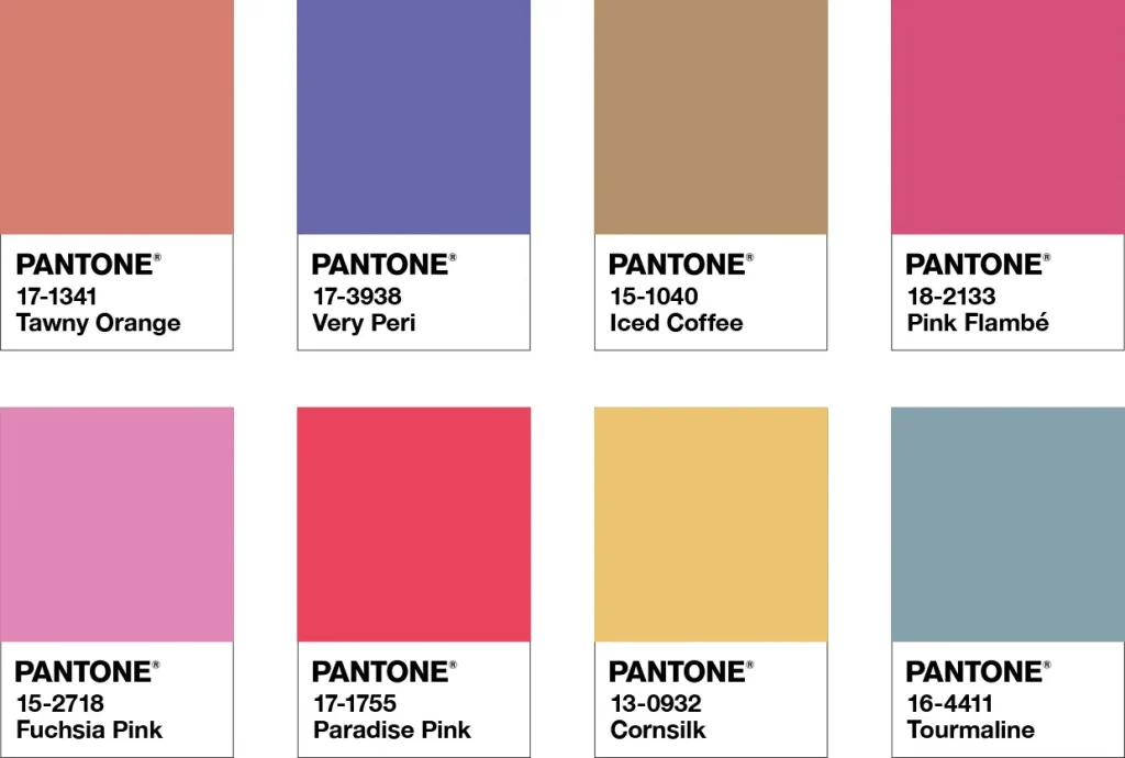 Cor do ano 2022 pantone amusements