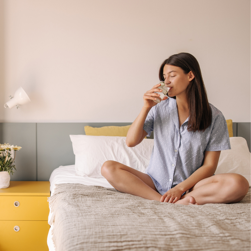 Dorme mal? A causa pode ser a desidratação.